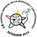 Logo der XVIII. Weltfestspiele 2013 in Quito