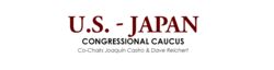 Logo for the U.S.–Japan Congressional Caucus