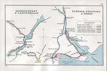 Dundalk rail network c. 1907
