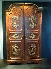 Louis XV Rocaille armoire (1725–1730) by Charles Cressent, (1725–1730)