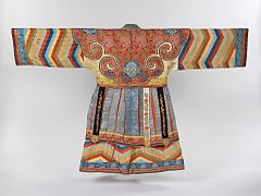 Theatrical Robe with a cloud collar.