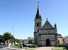 The church in Martignas-sur-Jalle