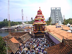 Suchindram temple Chariot festival