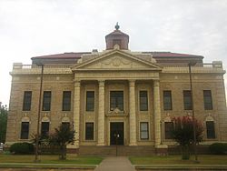 Red River Parish Courthouse in Coushatta