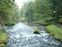 Vrelo Bosne, source of the river just outside Sarajevo