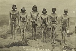 Acoma runners, c. 1909
