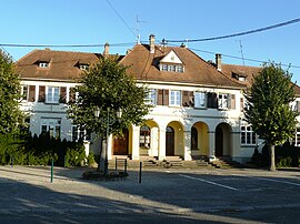 The town hall in Saasenheim