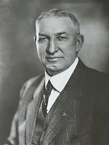 Samuel B. Amidon posing for a portrait during his tenure as DNC Vice Chair, 1919–1925.