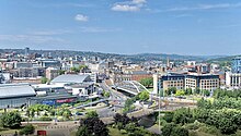 An image of the city of Sheffield