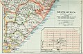 Karte der Küste des östlichen Kaplandes (1895) mit Eintragung „Transkei“