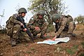 Members of the Turkish Coy, assigned to KFOR Regional Command – East, as part of the NATO Forces, monitor the Administrative Boundary Line (ABL) in Eastern Kosovo.