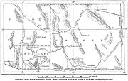 A USGS map of southeastern Arizona, including Fairbank, c.1910.