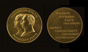 William Howard Taft Presidential Inaugural Medal