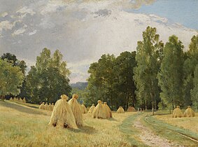 Haystacks, Preobrazhenskoe, 1890