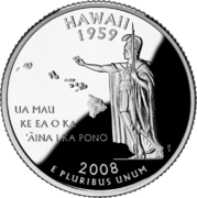 State quarter for Hawaii
