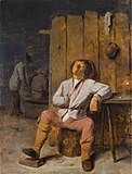 Adriaen Brouwer – Sleeping peasant, 1630–1638