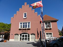 The town hall in Griesheim-près-Molsheim
