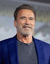 A photograph of Arnold Schwarzenegger