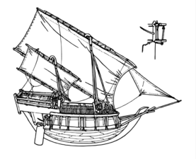 Makassar benawa with tanja sails on removable tripod masts and a jib