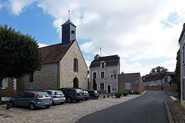 The church in Boissettes