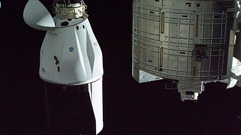 Cargo Dragon docked to the ISS