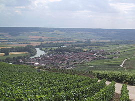 A general view of Cumières