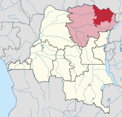 Haut-Uele district of Orientale province (2014)