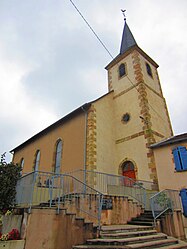The church in Flétrange