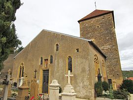 The church in Lessy