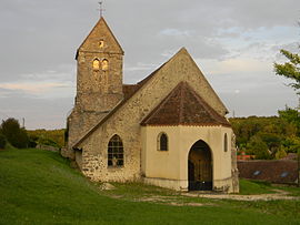 The church in Faÿ-lès-Nemours