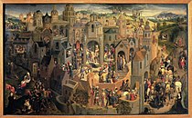 Hans Memling, Passion of Christ, c. 1471, 57 × 92 cm