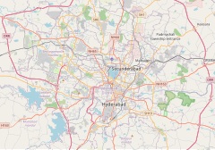 Begumpet is located in Hyderabad