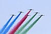 Flypast of the Azerbaijani Air Forces.