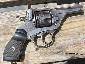 Fake Webley Pocket Pistol (in .38 S&W) at Bagram Airfield, Afghanistan