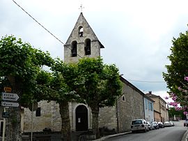 The church in Mancioux