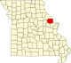 A state map highlighting Lincoln County in the eastern part of the state.