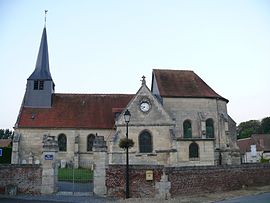 The church in Marest-sur-Matz