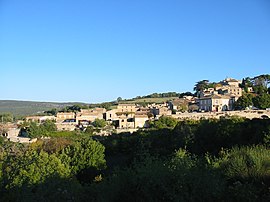 A general view of the village of Murs