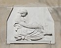 A relief on Pradier's tomb based on his 1852 composition "Sapho"' and by the sculptor Pierre-Charles Simart.