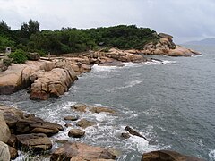 Küste auf Po Yue Wan