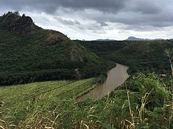 River valley in Wailuā Homesteads