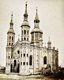 Gothic Revival - Saint Spyridon the New Church, Bucharest, unknown architect, finished in 1858[30]