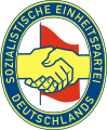Image 9The logo of the SED (from History of East Germany)