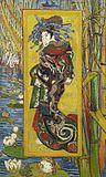 Vincent van Gogh, La courtisane (after Keisai Eisen), 1887