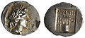 Lykische Hemidrachme aus Rhodiapolis (ca. 167–81 v. Chr.).