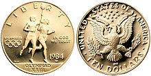 1984 Olympic eagle
