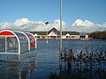 Image 6A Tesco store underwater in Carlisle during the January 2005 floods (from History of Cumbria)