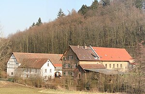 Alte Schlossmühle in Nieder-Modau, 1881 neu erbaut