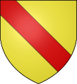 Heraldic shield of the House of Ligne