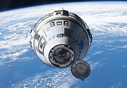 Starliner im Anflug auf die ISS